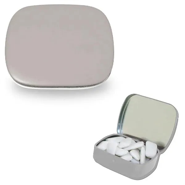 Hinged Tin Filled With Gum