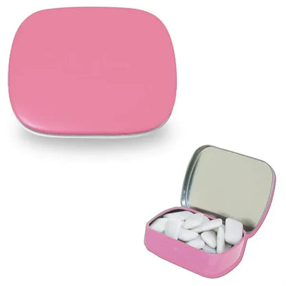 Hinged Tin Filled With Gum