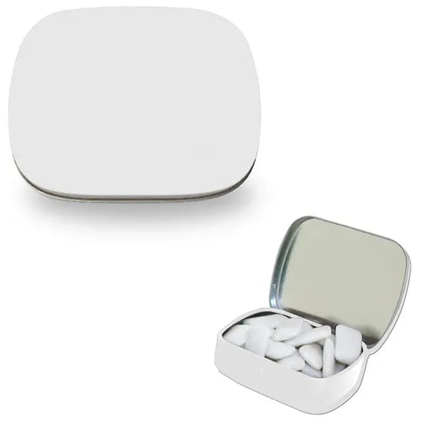 Hinged Tin Filled With Gum