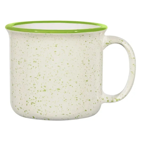 15 oz. White Campfire Mug