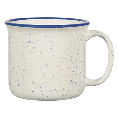 15 oz. White Campfire Mug