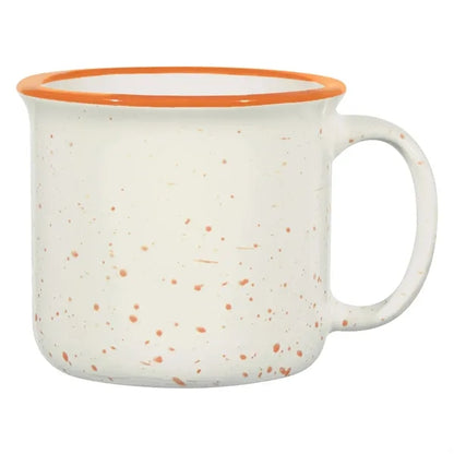 15 oz. White Campfire Mug