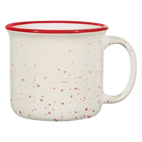 15 oz. White Campfire Mug