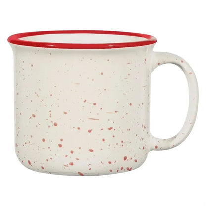 15 oz. White Campfire Mug