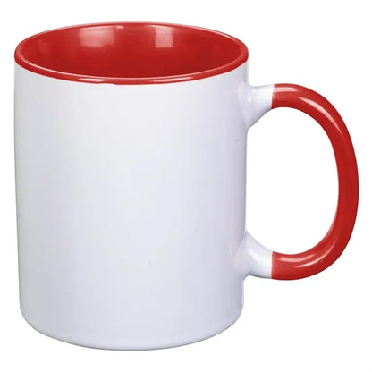 11 oz. Colorful Dye Blast Mug for Full Color Imprint