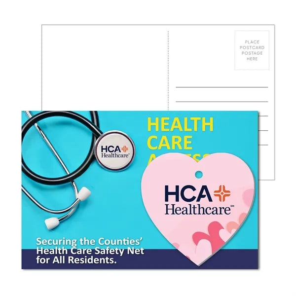 Post Card With Full-Color House Luggage Tag