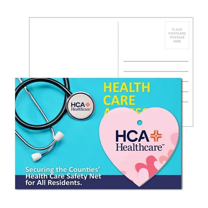Post Card With Full-Color House Luggage Tag