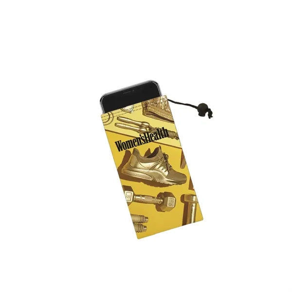 Cell Phone, Ipod Itouch, or Camera Microfiber Cloth Pouch