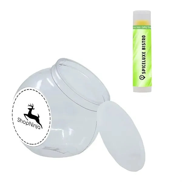 Large Fish Bowl with Vitamin E and Aloe Vera Chap Balm