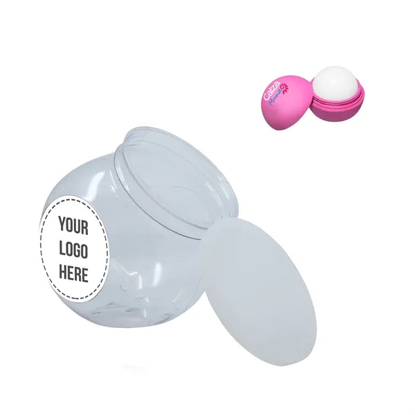 Mini Fish Bowl with Round Lip Balm