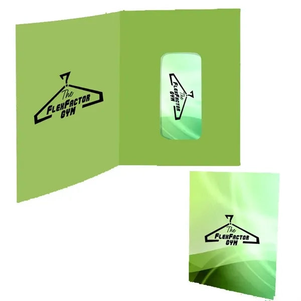 Greeting Card with Rectangle Nail File