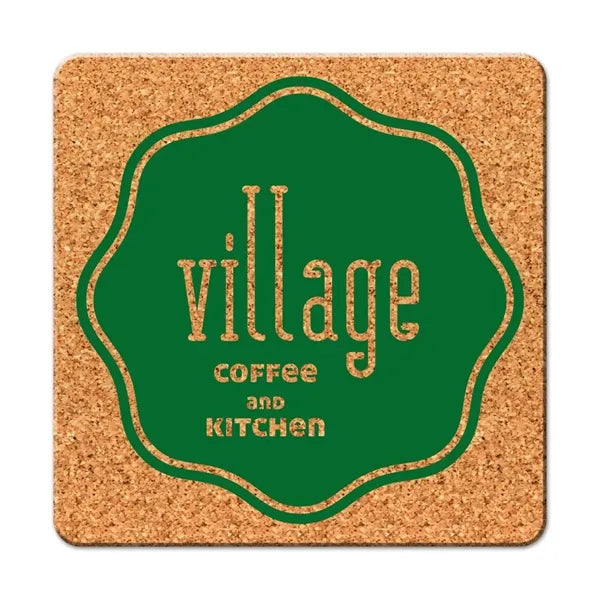 Square Cork Counter Mat