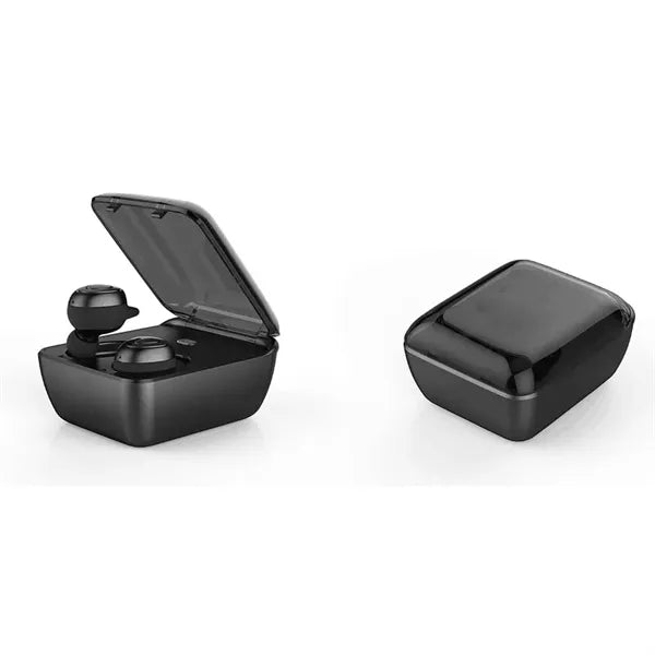 2 in 1 Flat Cover Case Bluetooth Earbuds