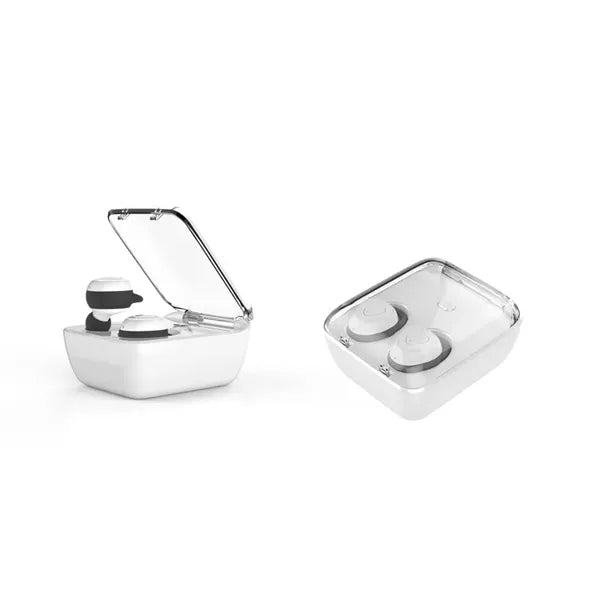 2 in 1 Flat Cover Case Bluetooth Earbuds