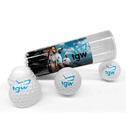 PVC TUBE 3 Pack with Golf Chap Balm