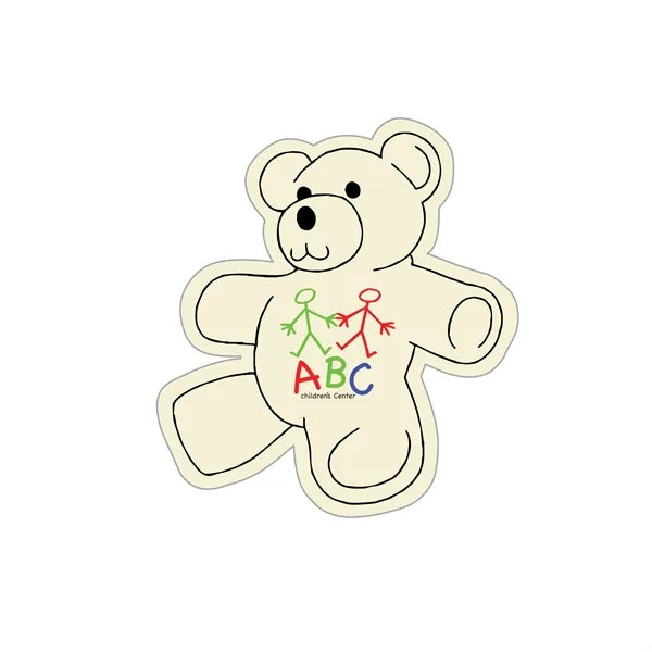 Teddy Bear-Shaped Sticker