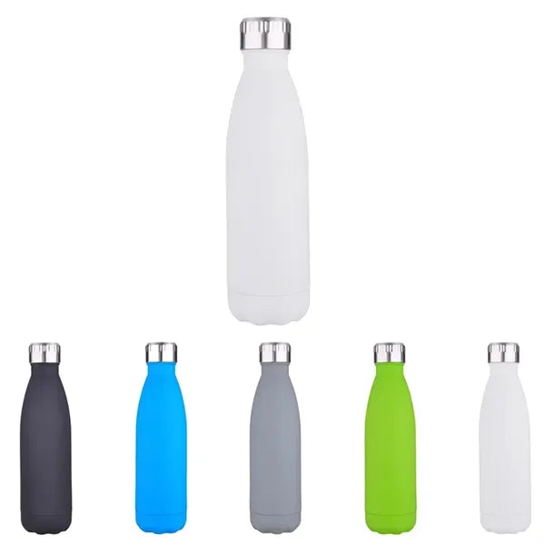 17 oz. Matte Soft Touch Steel Bottle