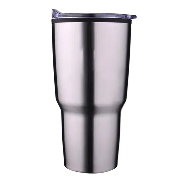 30 oz Tapered Stainless Steel Tumbler With Plastic PP Liner