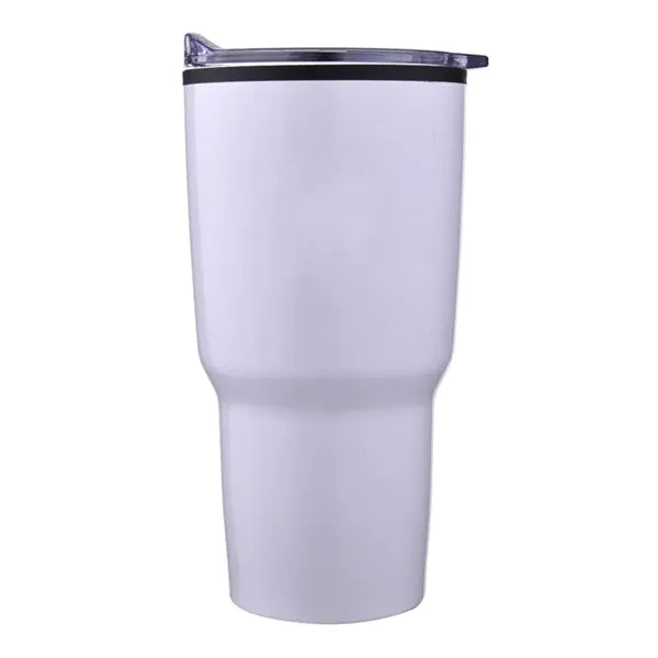 30 oz Tapered Stainless Steel Tumbler With Plastic PP Liner