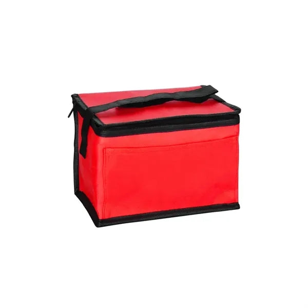 8"w x 6"d x 5.5"h with 20" handle 6 Pack Cooler