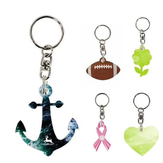 Acrylic Key Chain Up to 6 sq. inches
