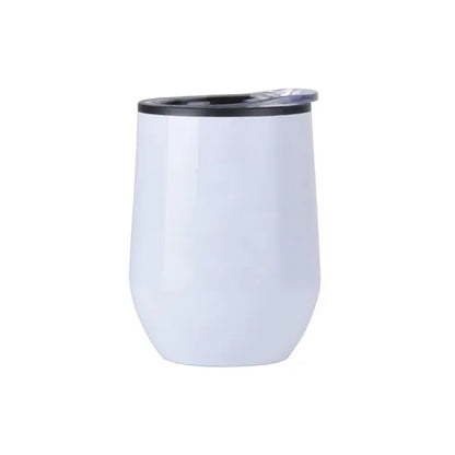 12 oz Stainless Steel Stemless Wine with Plastic lining