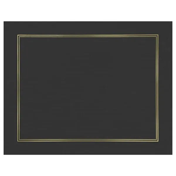 12 3/4" X 10" Two-Fold Certificate Presentation Folder