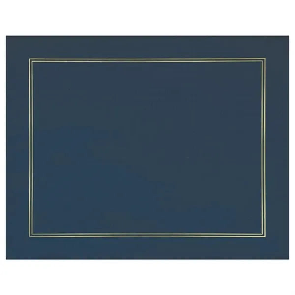 12 3/4" X 10" Two-Fold Certificate Presentation Folder