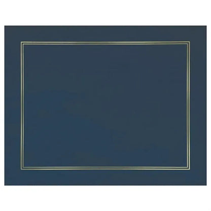 12 3/4" X 10" Two-Fold Certificate Presentation Folder