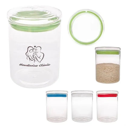 Kitchen Companion Lid-Covered Glass Jar