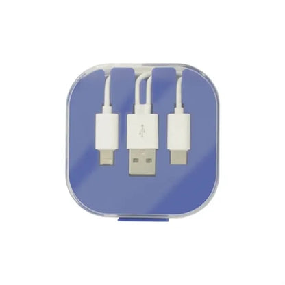 Multi Charging Cables in Case w/ Phone Stand