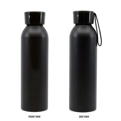 20 oz. Aluminum Bottle with Silicone Carrying Strap