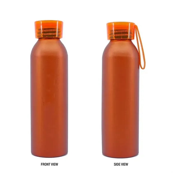 20 oz. Aluminum Bottle with Silicone Carrying Strap