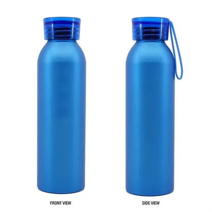20 oz. Aluminum Bottle with Silicone Carrying Strap