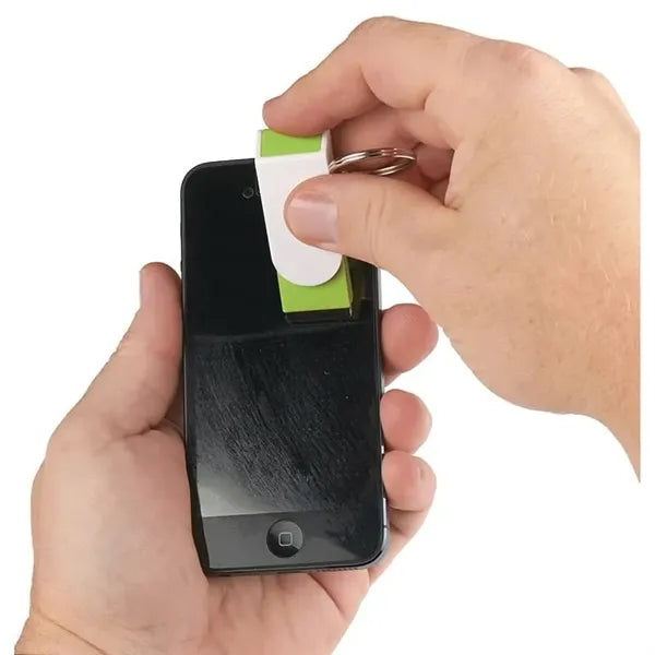 2 in 1 Phone Holder and Swivel Screen Cleaner