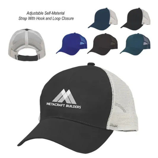 Affordable 100 Brushed Cotton Mesh Cap