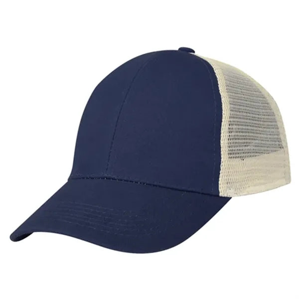 Affordable 100 Brushed Cotton Mesh Cap