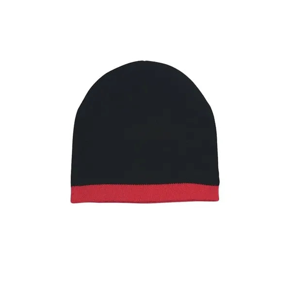 Striped Knitted Beanie