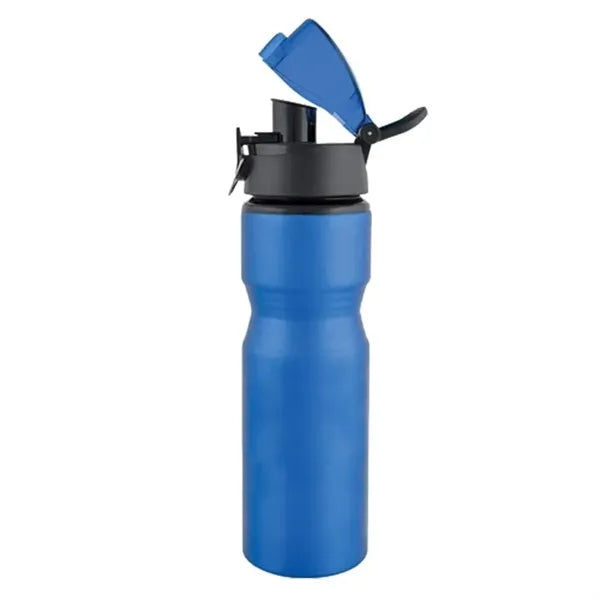 25 Oz Aluminum Sports Bottle With Twist Off Lid & Carabiner