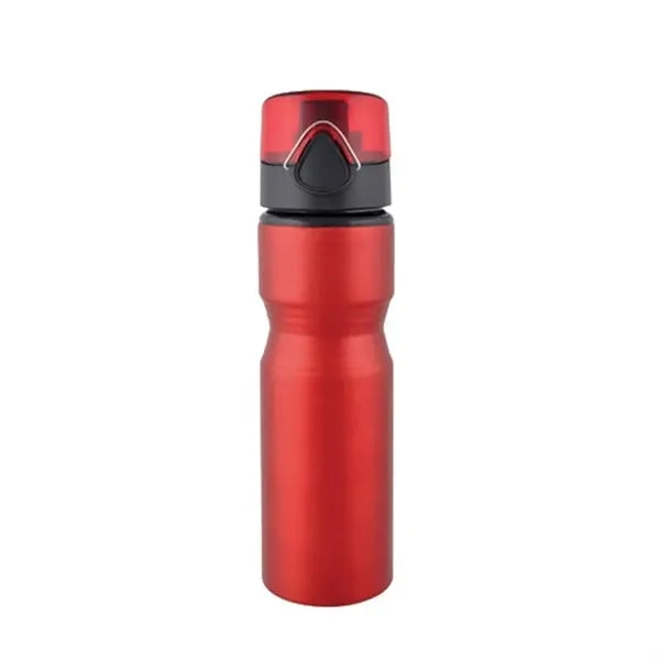 25 Oz Aluminum Sports Bottle With Twist Off Lid & Carabiner