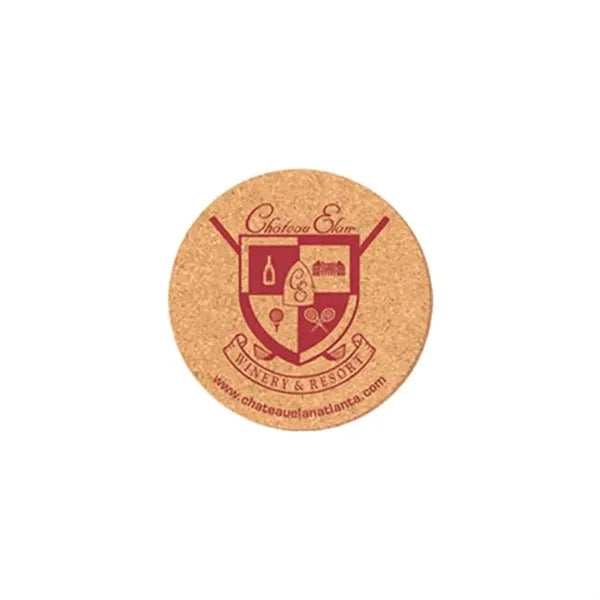Coaster - 4" Round Cork Coasters