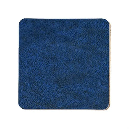 3.5" Square Leatherette Coaster