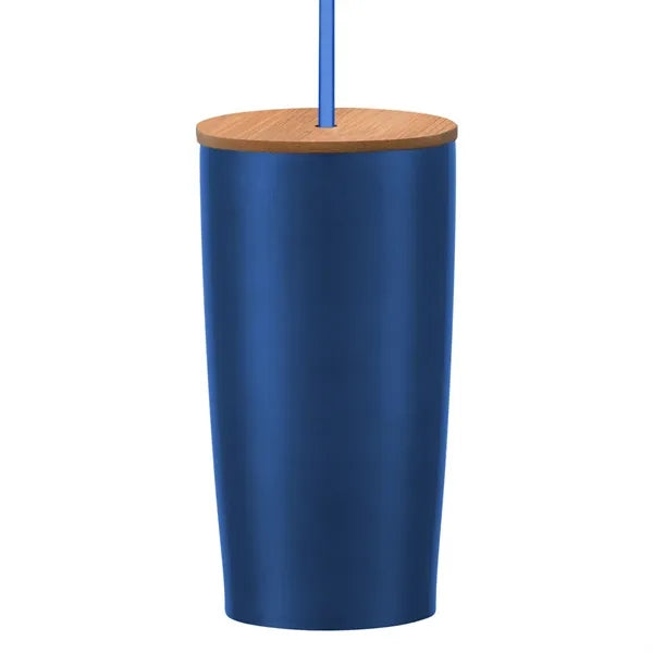 20 Oz. Rocky Tumbler With Bamboo Lid