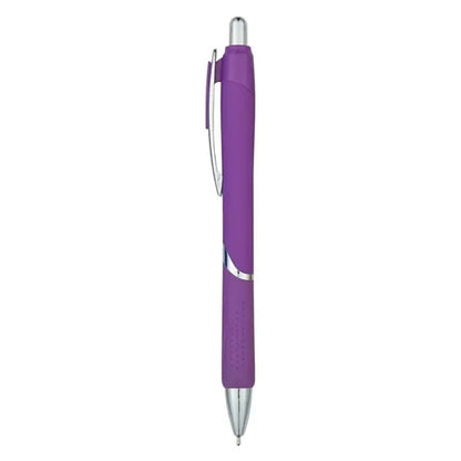 Sleek Pen with Dotted Rubber Design