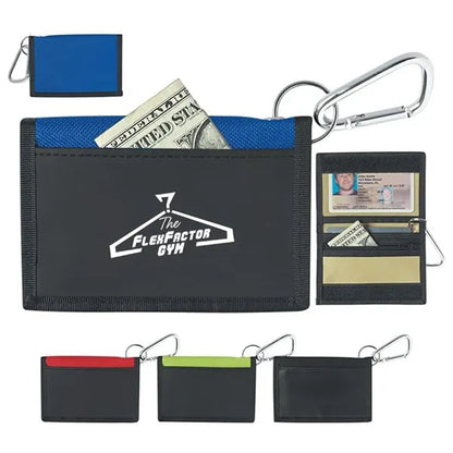 Wallet With Carabiner