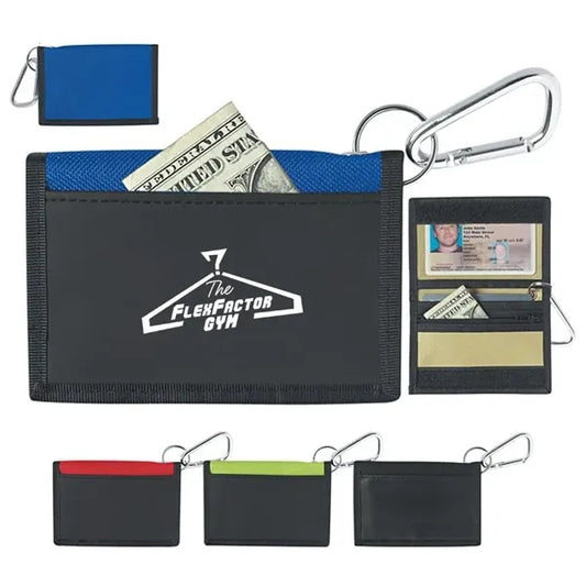 Wallet With Carabiner
