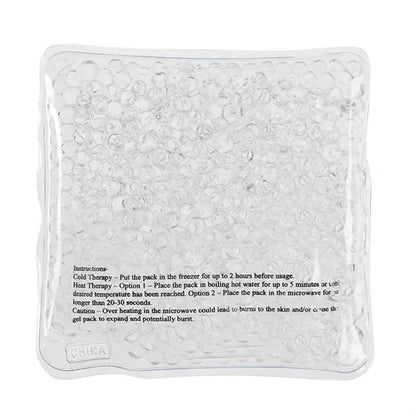Hot and Cold Pack with Square Gel Beads