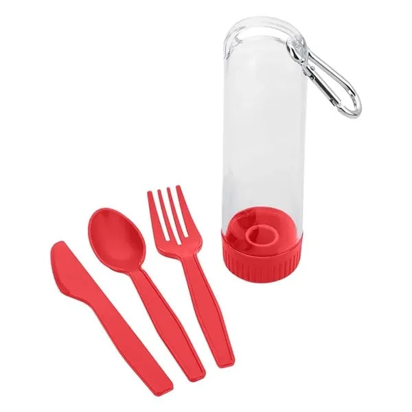 Carabined Cutlery Set