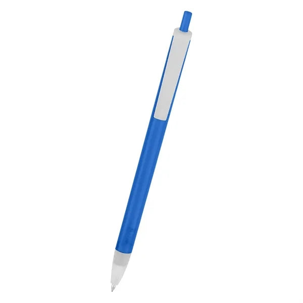 Slender See-Through Plunging Pen
