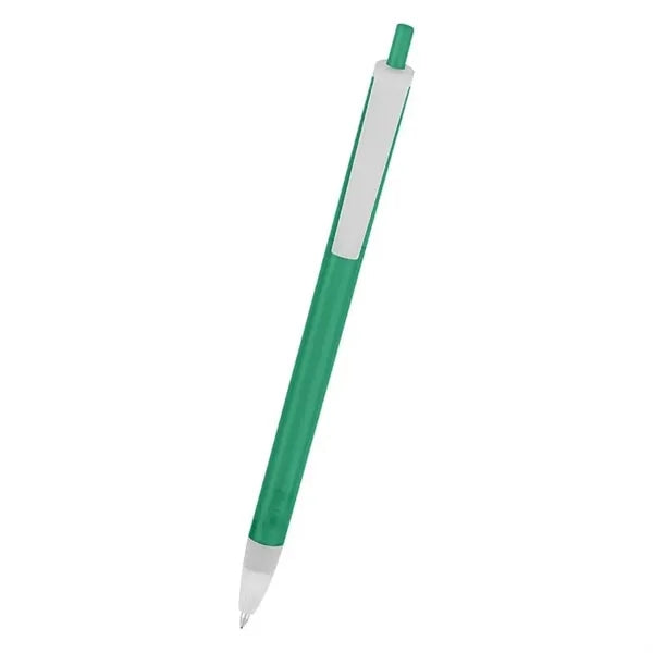 Slender See-Through Plunging Pen